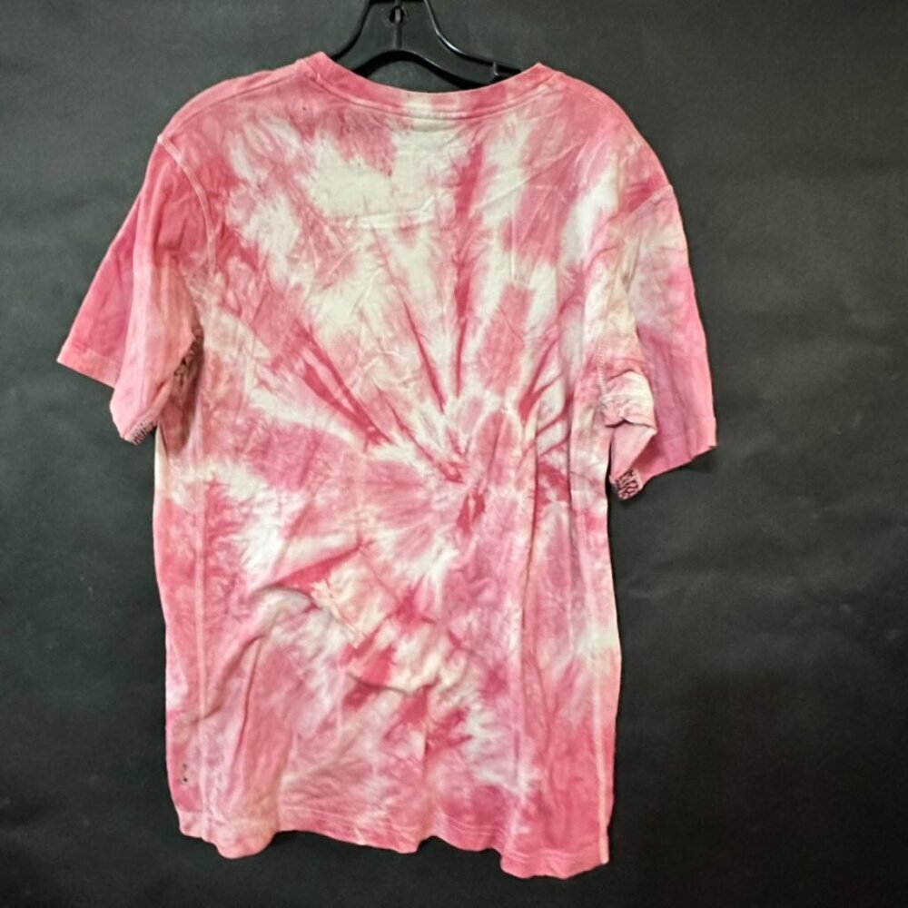 Air Jordan pink Nike tie Dye Pocket Tee Shirt T-shirt Handmade Size Large - Picture 6 of 6